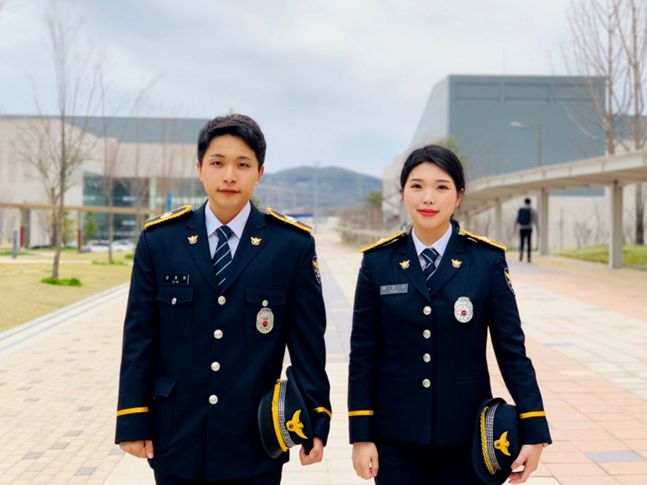 용인대학교 경찰행정학과 졸업생 경찰간부후보생 시험 2명 합격